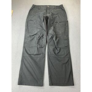 LAPG Pants Mens 36x32 Black‎ Cargo Regular Fit Atlas Tactical Canvas Workwear